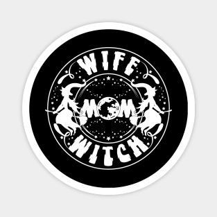 Mom wife witch-Halloweentee Magnet